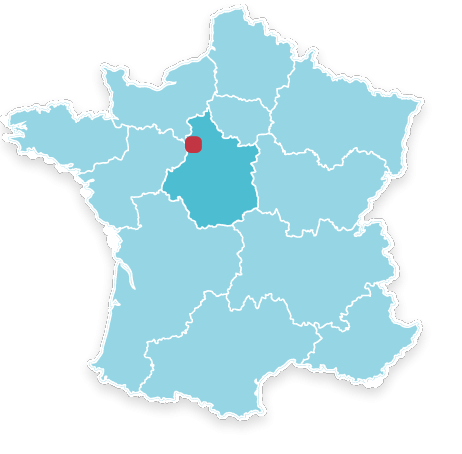Loir-et-Cher en r�gion Centre-Val de Loire